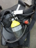 DRAGER Pascolt Hip-Mounted Respirator 2216 PSI 5 minute cylinder, HANSEN Fittings, and mask