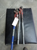 Lot of TWO (2) Portable Pipe Clamps