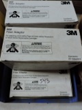 SIX (6) boxes of 3M 502 Filter Adapter Approx 120
