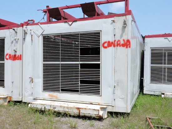 Drilling Rig 'Generator Building' – Empty except for a small workshop area inside