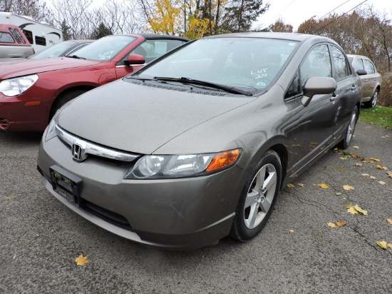 2008 Honda Civic EX Sedan - PA Salvage Title - ANYONE CAN BUY THIS CAR