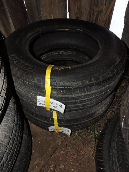 Used Tires:  Michelin 235/70R16 -- 2