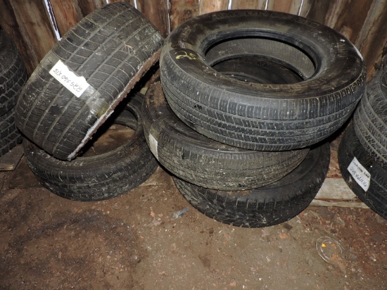 Used Tires:  General 215/70R15 and Others - 5 total.