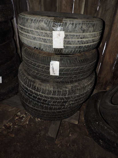 Used Tires: Various -- 205/60R15 and 195/60R14 - 9 total
