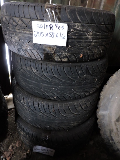 Used Tires:  SOLARA 205/55R16 -- 4 Total