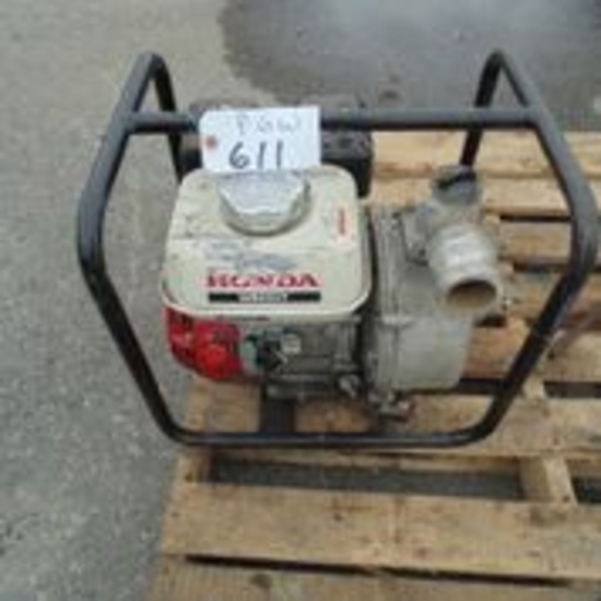 Honda WB20XT 2-Inch Water Pump - Runs