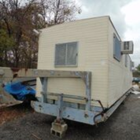 33-FT Office / Site Trailer - Some Damage / No Title