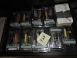 Lot of 9: ASEA Auxiliary Relays