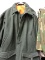 Solid Green Wool Hunting Jacket and Pants Set - CODET Brand - Size: Large Regular