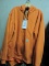 CARHARTT Orange Hooded Sweatshirt - Size: Large