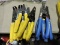 Set of 8 Various Klein Tools Brand Wire Strippers