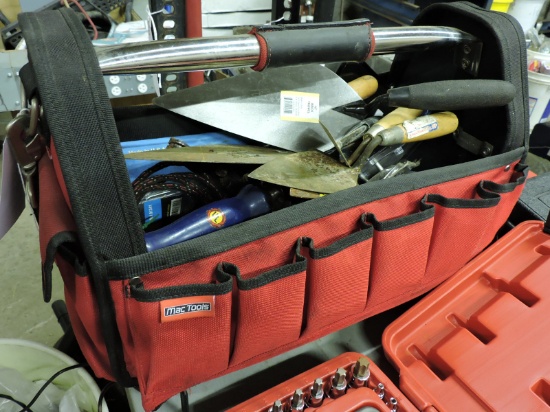 MAC Tools Toolbag with: Wheels, Guard Air Tool, Other Tools
