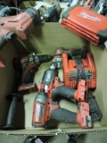 Milwaukee Tools: Hackzall - Impact Driver - Impact Wrench - Drill - Flash Light - Drill Bits