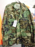 Camouflage Jacket (XL) with Camouflage Pants (Size 35-39)