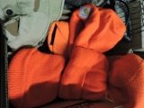 Lot of Hunting Gear: Hats and Gloves - See Photos