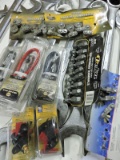 Huge Lot of BATTERY ACCESSORIES: Terminals, Cables, More - NEW IN PACKAGES - SEE PHOTOS