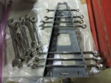 Lot of SNAP-ON Standard Wrenches - See Photo