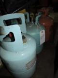 Lot of 3 Refrigerant Tanks