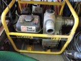 WACKER PT2 Industrial Sump Pump / Trash Pump - with All Hoses and Accessories Shown