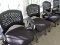 Lot of 4 Rolling Office Chairs