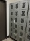 Locker Com Brand - Steel Storage Lockers - 18 Spaces - Very Good Condition.