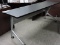 Pair of Rolling Modern Training Tables with Electric -- 23.5