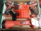 Milwaukee 2 Drills, Flashlight and Charger