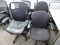 Lot of 4 Rolling Office Chairs - Various