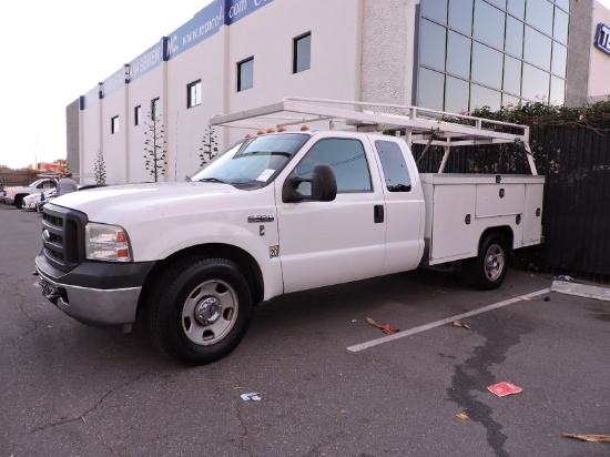 2007 Ford F350 Super-Cab 2WD Open Utility with Approx. 245,000 Miles