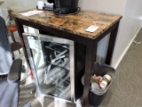 Faux Stone Tall Table  38