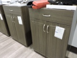 Pair of Low Utility Cabinets  23.5