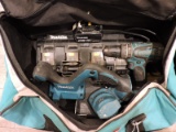 Makita Lot:  Small Band Saw, Drill, Battery and Multi-Charger