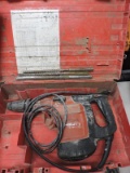 HILTI Rotary Hammer - Model: TE 76P-ATC  with three Bits and Case