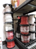 15 Spools of Wire -- Mostly #6 AWG Stranded THHN/THWN-2