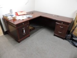 Lot of Two High-End Executive Desks with Peninsula  72