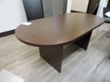 Small Rounded-End Conference Table -- 71