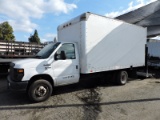 2015 Ford E350 Box Truck with a 14-Foot SUPREME Box - with Approx. 84,000 Miles.
