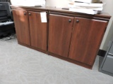 Pair of Wooden Utility Cabinets -- 31.5