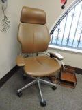 HUMAN SCALE Brand - Executive Office Chair with Leather Desk Set