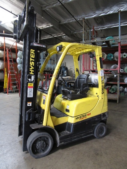 2010 HYSTER FORTIS 50 Forklift - Model: S50FT - LP GAS - 4800 LB Capacity - Fully Functional