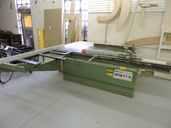 Casadei "EMA - KS - 3000" Heavy Duty Sliding Table Saw Panel H CIR# 8-10-12