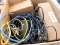 Misc. Box of Electrical Items, Cables, Etc….  --see photos