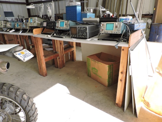 Tall Work Tables - 25" Deep X 74" Wide X 43" Tall