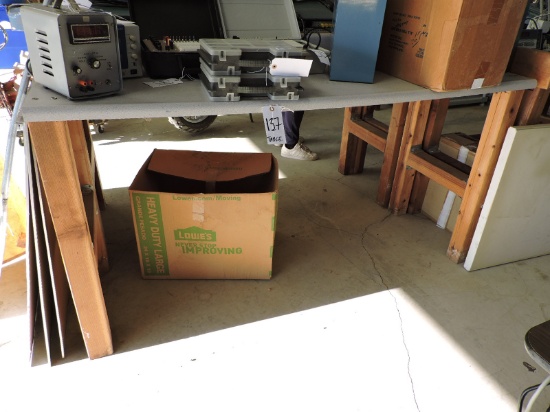 Tall Work Tables - 25" Deep X 74" Wide X 43" Tall