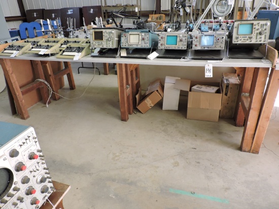 Tall Work Tables - 25" Deep X 122" Wide X 43" Tall