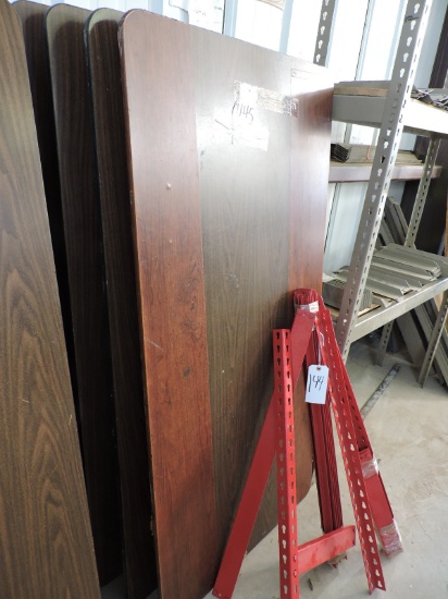 Lot of Four (4) Folding Tables - 60" Wide X 30" Deep X 29" Tall