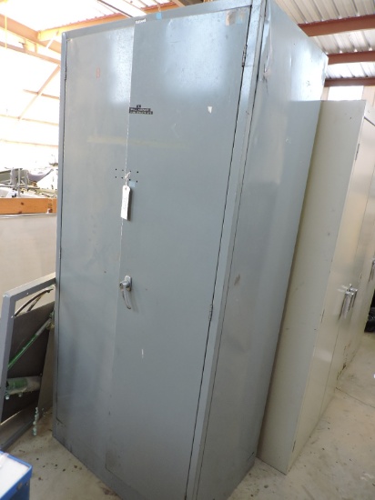 Gray Steel Storage Cabinet - 36" Wide X 78" Tall X 24" Deep