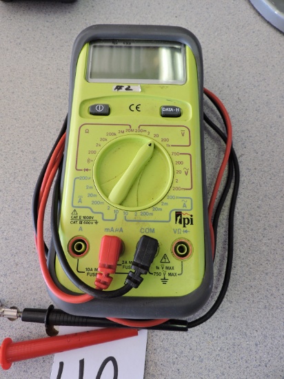 TPI 133 Digital Multimeter with 2 Leads