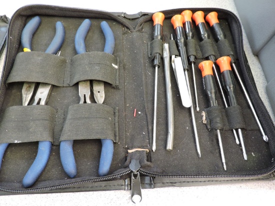 PITTSBURGH Brand Fine Electronics Tool Kit in Case