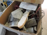 Misc. Box of Electrical Items, Cables, Etc….  --see photos